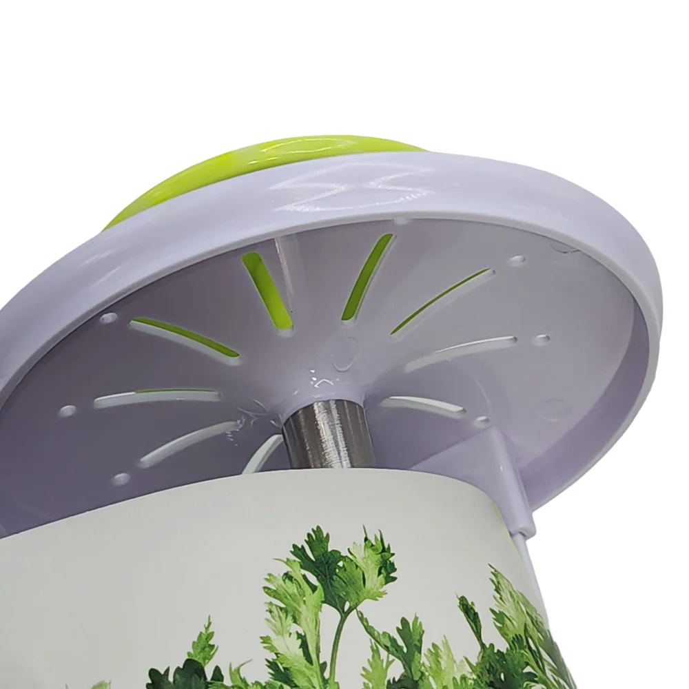 Cleae Borosilicate Glass Herb Keeper and Herb‎ Storage Container 12.2x4.7in